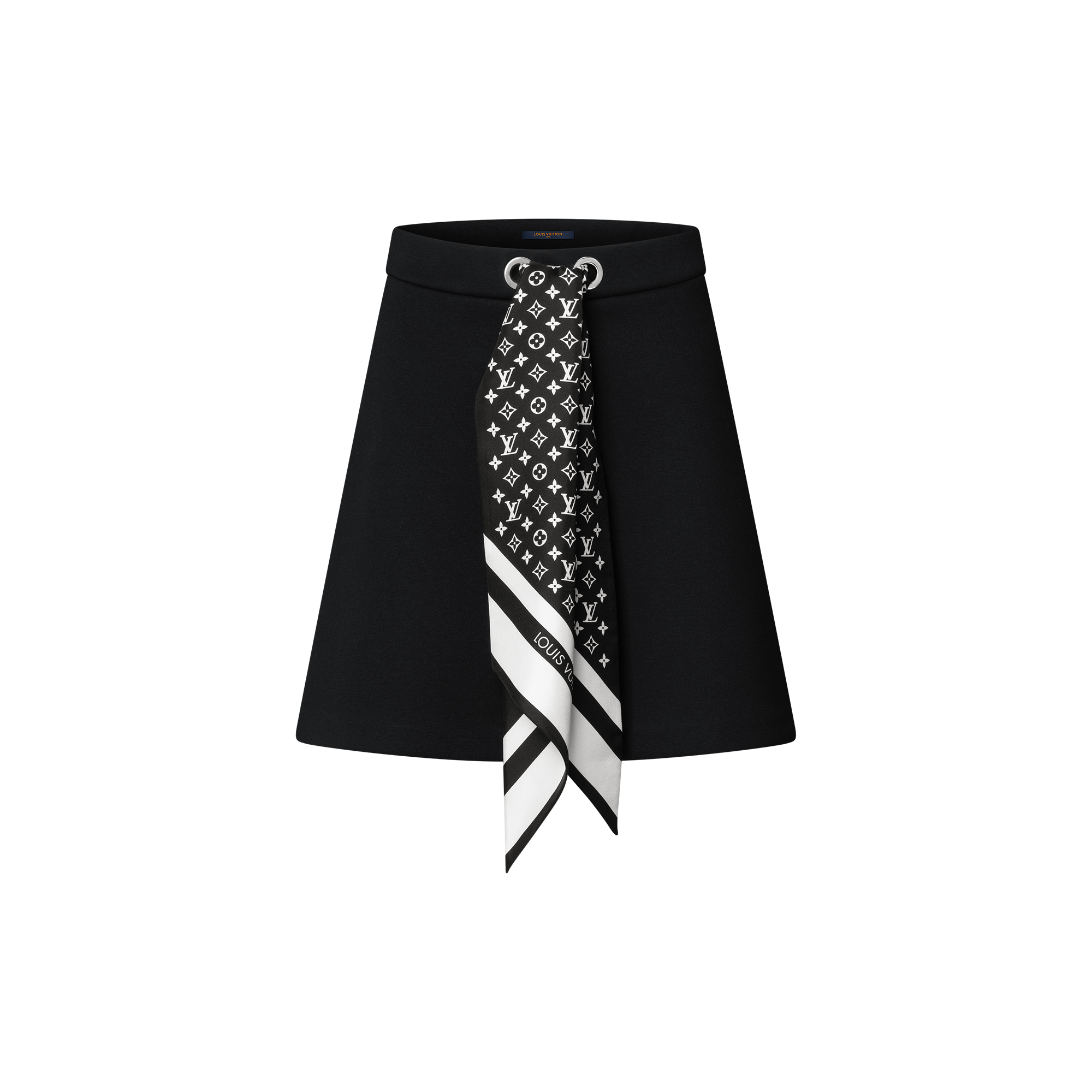 Monogram Scarf Zip-Up Hoodie - Ready to Wear | LOUIS VUITTON